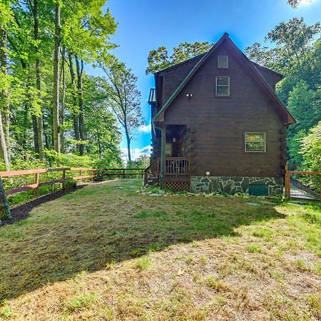 Pet-Friendly Bryson City Cabin With Fire Pit And Deck! Buitenkant foto